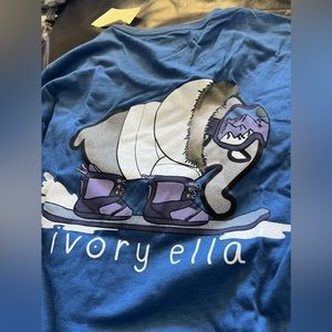 Long sleeve tshirt- Ivory Ella